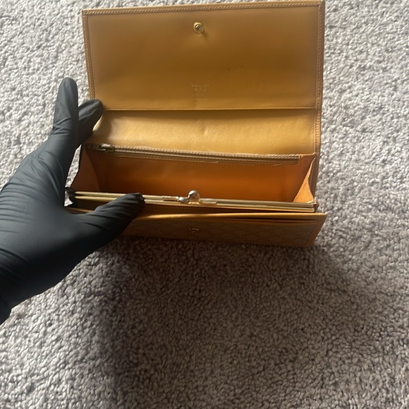 Vintage Celine White Macadam print wallet - Picture 5 of 9